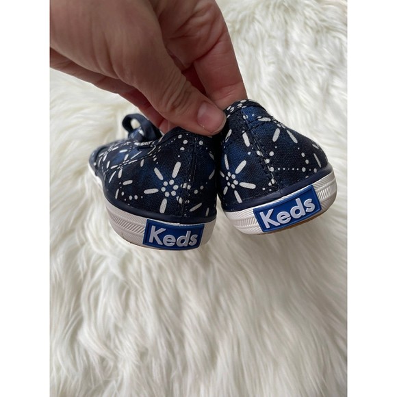 NWOB Keds navy snowflake sneakers size 6.5 - Picture 5 of 6